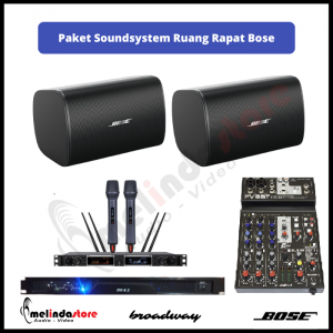 Paket Speaker Ruang Rapat Bose 8 Inch - 2 Speaker